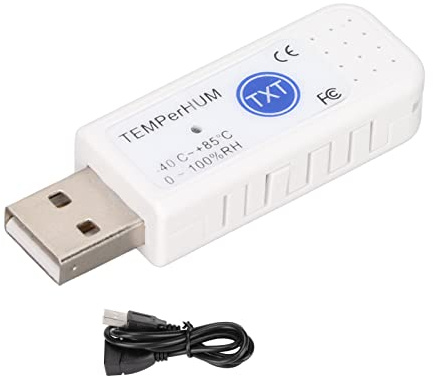 Computer USB Thermometer Data Logger, Plug and Play PC Software for Logging Temperature with Email Alarm, for Temperature and Humidity Data