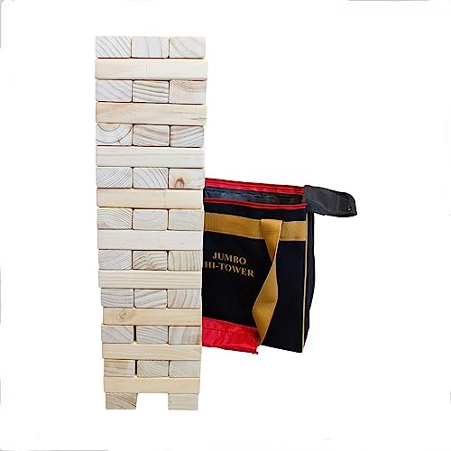 Giochi da giardino per esterni, torre impilabile, XXL, in legno, Jumbo Hi-Tower, il divertimento annuale grande e piccolo, 2915