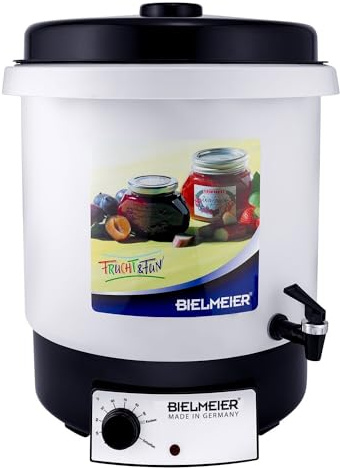 BIELMEIER Einkochautomat Kst. Glühweinkocher Auslaufhahn 3/8 2000 W 29 Liter Auslaufhahn Kst. BHG 650.1 Made in Germany
