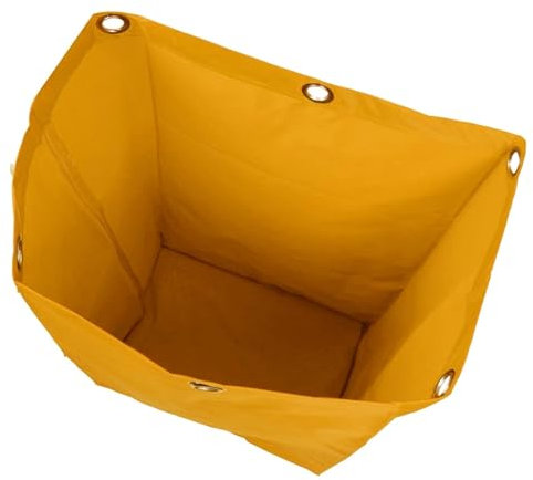 AMENGJ Bolsa de Carros de Limpieza Carro de Limpieza Herramienta de Limpieza Bolsa de Almacenamiento de Carro Impermeable 38x28x70cm Amarillo
