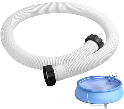 Poolschlauch, Poolpumpen-Ersatzschlauch, 38mm / 150cm Flexibler Schwimmbadschlauch, Pumpen Ersatz, Schwimmbad, Sand Filter Pumpen Schlauch Für Filterpumpen, Sandpumpen Und Zubehör