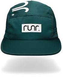 RUNR Budapest Technical Running Hat Olive Green