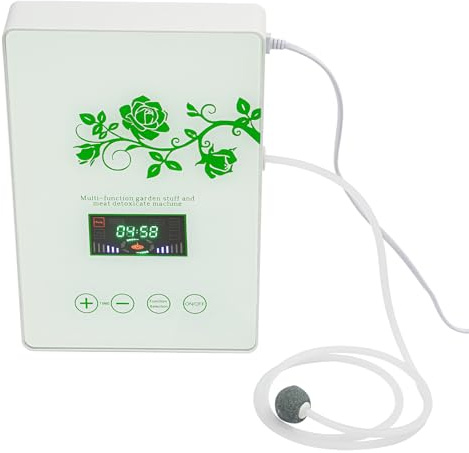 Gemüse Ozon Sterilisator 600mg/h Ozon-Generator LED-Anzeigebildschirm Ozone Luftreiniger Ozongerät Obst Gemüse Sterilisator für Wasser, Gemüse, Obst, Fleisch