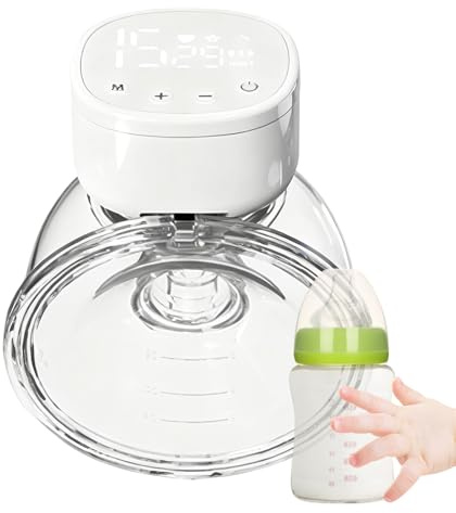 Portatile | Elettrico Facile Da Pulizia Per La Nutrizione Al Seno Del Bambino | Ricaricabile,Per La Madre Per L'Allattamento In Ospedale E Per Borsa Da Viaggio Con Capezzolo Di Latte