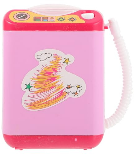 Alipis Laveur Électrique Mini pour Pinceaux et Éponges de Maquillage Nettoyeur Automatique Rose Nettoyage et Séchage Rapide Format Compact sans Batterie pour Usage Quotidien