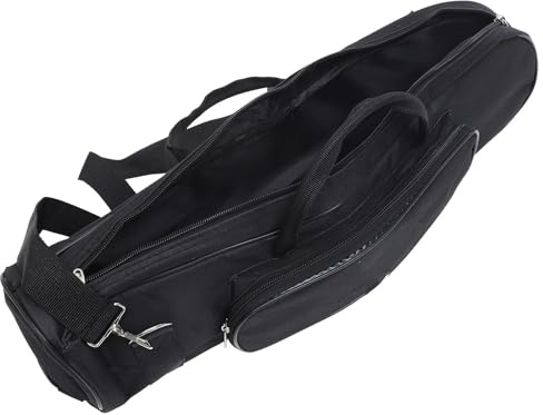 GALPADA Borsa per Tromba Portatile Oxford e Cotone, Leggera e Resistente, Tracolla a Spalla e Manico, per Uso All'aperto Colore Casuale