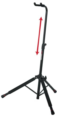 Gator Frameworks Hanging Single Guitar Stand, Holds Electric or Acoustic Guitars, (GFW-GTR-1200)