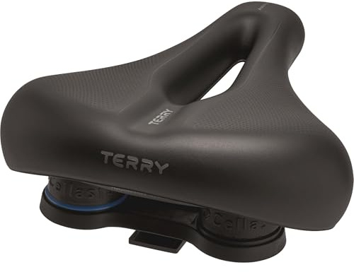 Terry Herren Anatomic Flex Gel Fahrradsattel, Black, One Size