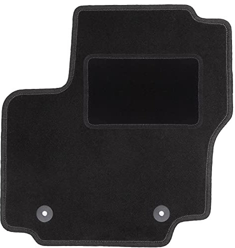 Wielganizator Automatte – Passend für Ford S-MAX MK1 Minivan 2006-2012 – Velours – Autozubehör - Praktische Fußmatte Auto – 1-teilig - schwarz
