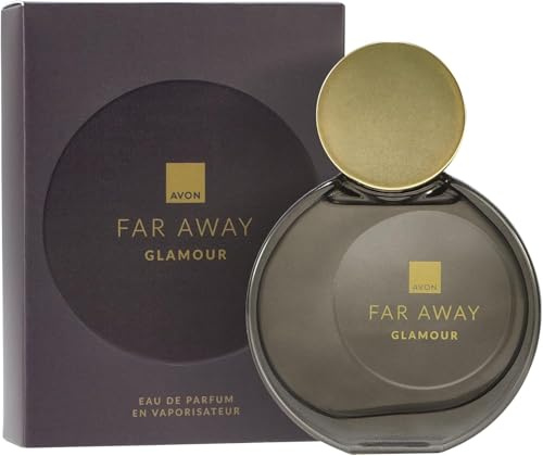 Avon Far Away Glamour Eau De Parfum - 50ml | Oriental and Woody Notes, Long Lasting Scent, Perfect for Any Occasion, Cruelty Free