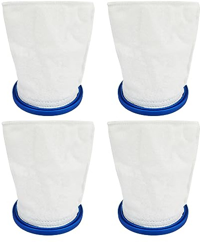 Micro-Filterbeutel, X-treme mehrlagige Filterbeutel passend für Pool Blaster Max, iVAC C2, iVac 250, Volt FX-4, Catfish Ultra und Jacuzzi JPV200 Handstaubsauger – 4 Stück