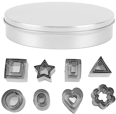 Cookie Cutter Set, Stainless Steel Cookie Set for Pastry, Cake, Cookie, Fondant Animals, Unicorn, Christmas Theme, Various Designs