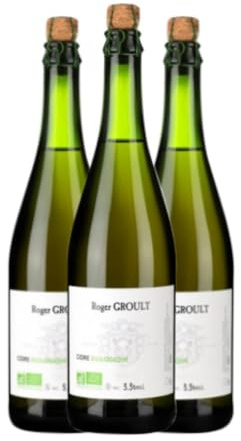 Sidra Roger Groult Ecológica Calvados Pays d'Auge 75 cl (Caja de 3 Botellas de 75 cl)