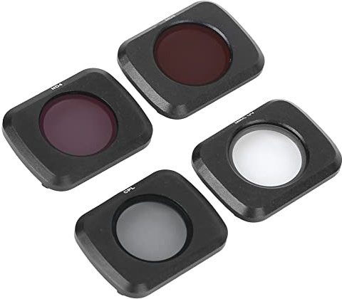 Joyance Junestar CPL UV ND4 ND8 Lens Filter Set, Polarizer and Neutral Density Filters for Mavic Air 2, Includes 4 Filters, Lightweight and Compact Design