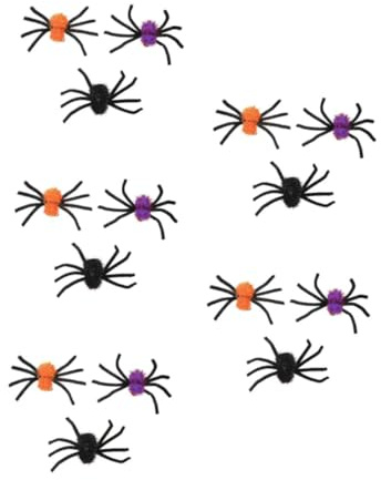 Healvian 15 Pièces Barrettes Halloween Araignée Clips Cheveux Effrayants pour Filles et Adultes Accessoires Cosplay et Fête Thématique Décorations Capillaires Universelles
