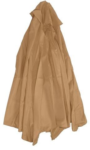 Telo Per Gazebo 3x3 Ricambio Tettuccio Dondolo, Copertura Impermeabile Per Ombrelloni 270cm - Resistente All'Abrasion, Facile Da Mettere Sopra Pergolato, Ideale Per Giardino E (Caffè)