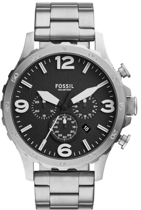 Fossil herr analog kvartsur med rostfritt stål armband JR1532