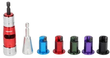 Oreilet Herramienta de Alambre para Taladro, Herramienta de Pelado de Cables de Electricista, Taladro de 6, 8, 10, 12 y 14 AWG, Pelador de Cables de Tuerca Ajustable y Torsión