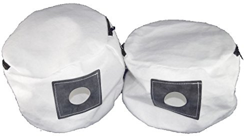 Ufixt Washable Reusable Cloth Vacuum Dust Bags | Professional Zip Opening Design | 2 Pack High Filtration Eco Friendly Sacks | compatible with Numatic VNR200