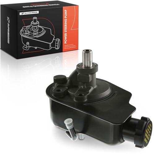 A-Premium Power Steering Pump, with Reservoir, Compatible with Chevrolet Blazer 1996-2005, S10 1996-2004 & GMC Jimmy 1996-2003 2005 & Isuzu Hombre 1997-2000 & Oldsmobile Bravada 1996-2001, 4.3L Petrol