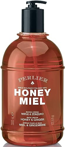 Perlier Honey Miel Bagno Crema Miele & Zenzero - 3000 ml con dosatore