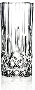 MRcasalinghi Bicchieri 6 Pezzi Cristallo LUXION Opera Reale (6 Bicchiere bibita/Whisky)