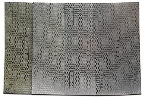 ZXTQW Papel de Lija Papel de Lija de Diamante Recubierto reemplazo de abrasivo Papel abrasivo Papel Pulido Papel 150# 240# 400# 1000# Grit ht414-417 Carburo de silicio (Grit : Grit 150)