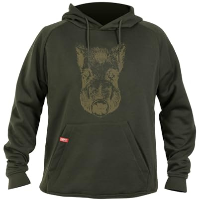 HART Hoodie mit Keilermotiv Oliv, XXL