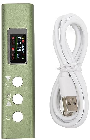 Rilevatore di Radiazioni Nucleari Contatore Geiger, Dosimetro di Radiazioni con Allarme Sonoro e Luminoso, Misuratore di Radiazioni Portatile Ricaricabile USB a Raggi X Beta Gamma