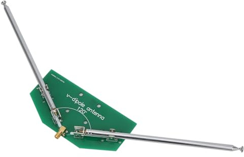 Universelle Innenantenne, V-Dipol mit Großer Wärmeableitungsfläche, Kontakte aus Silberlegierung, Kompakte Form, Nagelneu, Antenne, Wie Abgebildet, PCB-Material, SMA-Header