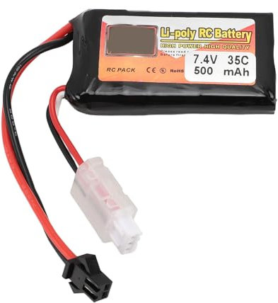 2S LiPo 7,4 V 500 MAh 30 C Professioneller RC Drohnen für RC Hubschrauber, Quadrocopter, Kleine Flugzeuge, Micro Renndrohne (SM-2P)