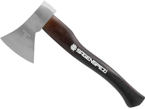 SÄGENSPEZI Universalbeil 36cm Beil Axt 600g mit Hickory Holzgriff Stiel