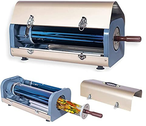 XCSCUK Four Solaire, cuiseur Solaire parabolique Portable, cuiseur de Barbecue Solaire, réchauds de Camping sans Combustible, pour Le Camping ou la randonnée