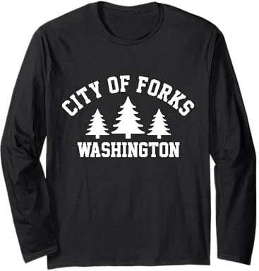 City of Forks Washington Long Sleeve T-Shirt