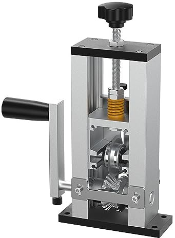 BOOZXCV Máquina Pelacables portátil, Pelacables con manivela y Taladro eléctrico 1-25 mm 1-6 mm Cuadrados