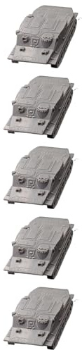 5 Pezzi BTR-50 Scala 1/144 Trasporto Truppe Anfibio Sovietico DIY In Resina Modello BTR-50 APC Della Guerra Fredda Per Collezionisti E Diorami