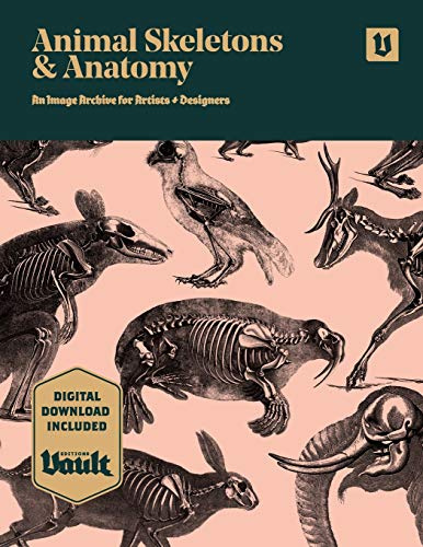 Animal Skeletons and Anatomy: An Image Archive for Artists and Designers (Image Archive Series by Vault Editions)