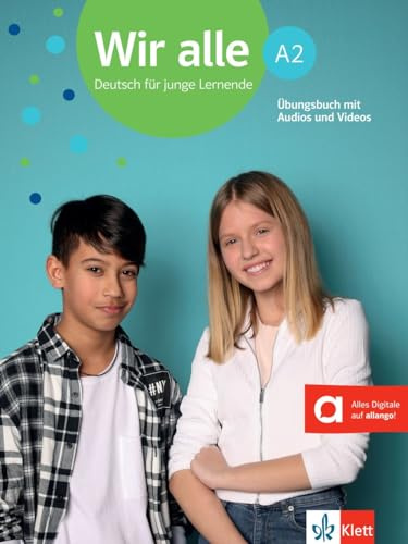 Wir alle a2 libro de ejercicios + online: Ubungsbuch A2 mit Audios und Videos per Klett Augmented
