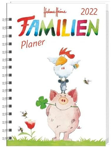 Helme Heine Familienplaner Buch A5 Kalender 2022