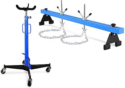 Gato de foso para motor y transmisiones 500 KG + Soporte de motor 500 KG CE