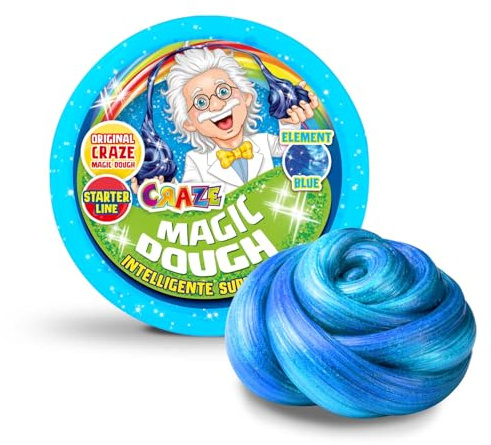 Magic Dough | Knete Kinder 15 g Dose , Magische Knetmasse 12 Varianten, Vorauswahl nicht möglich , glutenfrei, Farbauswahl