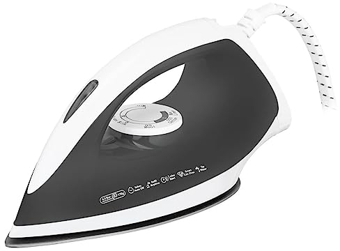 Kunft Centro de Planchado Compacto KSG5344, 2400 W, 5 Bares de Pressíon, 1,7 L de Depósito, Sistema Dry Stop, Dispone de un Sistema de Seguridad, Blanco y Negro