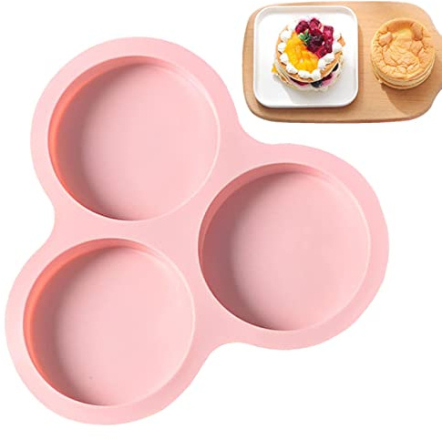 Kasmole Sartén para Huevos de freidora de Aire de Silicona, Molde para Muffins de freidora de Aire Molde para panqueques freidora de Aire, Accesorios de Cocina para Hornear Air Fryer