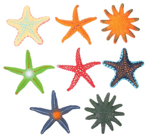Sosoport Summer Fun Pool 8 Colorful Pool Toys Sea Animals Figures Ocean Toys for Boys and Girls