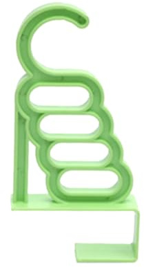 FIXOSHEE Crochet de Rangement Porte-vêtements Multifonctionnel Sans Perçage Vert Porte-manteau Suspendu Derrière la Porte avec Crochet pour Salle de Bain Chambre et Cuisine