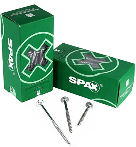 SPAX Tellerkopf 8 x 80 WIROX A3J
