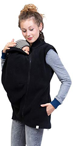 Viva la Mama - Trageweste aus Fleece, Winter Zusatzweste für Tragejacken - RERIK