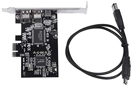 800Mbps PCI-E Express Card, 1394a IEEE 1394b Controller Card with Firewire Cable, for Video,Audio Transmission,Industrial Cameras,Video Cameras