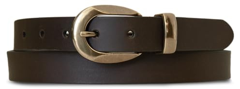 Lucky Brand Damen Genuine Leather Bold Fashion Statement Belts Gürtel