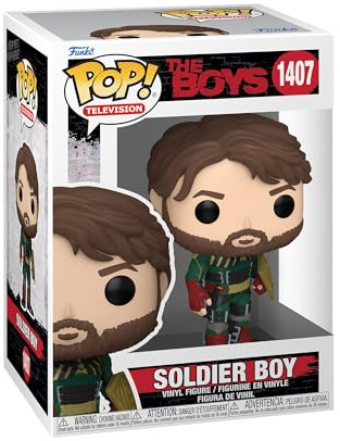 Funko POP! TV: the Boys - Soldier Boy - Collectable Vinyl Figure - Gift Idea - Official Merchandise - Toys for Kids & Adults - TV Fans - Model Figure for Collectors and Display